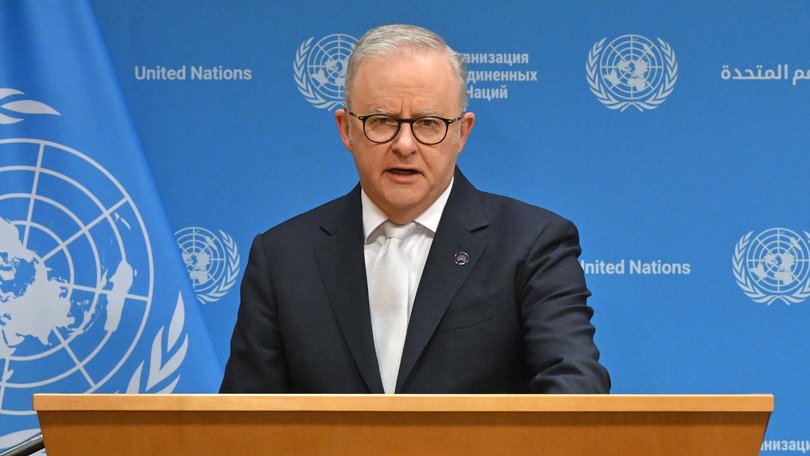 The Prime Minister made the blunder while attempting to claim fewer than 1 per cent of Australians could locate the vital waterway during a speech in which he launched his bid for Australia to sit on the United Nations Security Council in 2029 and 2030.