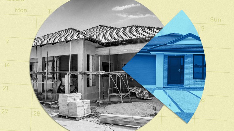Three in four homes are not being built on time.