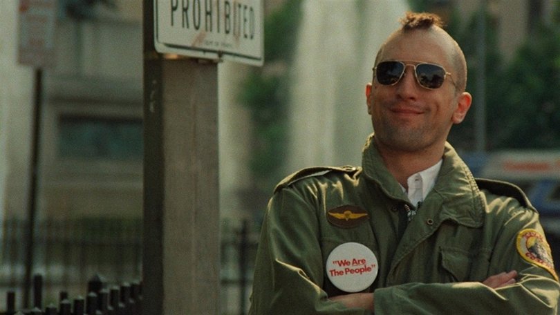 Robert De Niro in Taxi Driver 1976.