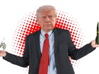 Donald Trump blames soaring petrol prices on the war in Ukraine.