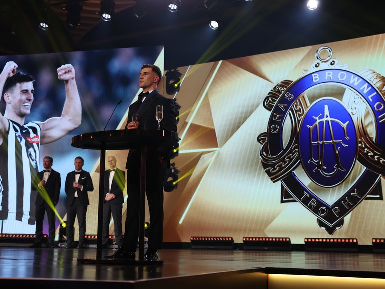 Brownlow Medal winner Nick Daicos.
