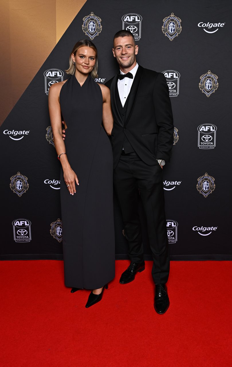 Josh Dunkley and partner Tippah Dwan.
