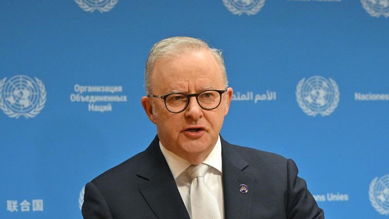 Prime Minister Anthony Albanese will call for global action against climate change in a UN speech. 