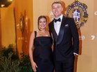 MELBOURNE, AUSTRALIA- NewsWire Photos, SEPTEMBER, 21 . Patrick Cripps, Monique Cripps (wife)Red Carpet arrivals at the 2026 Brownlow Medal count at Crown Palladium.  NewsWire /  David Geraghty