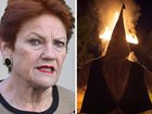 Pauline Hanson erupts over ‘disgusting’ KKK interview on Nine.