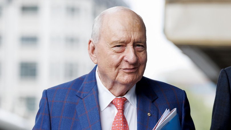 Alan Jones is battling allegations made by five male complainants. Picture: NewsWire / Nikki Short
