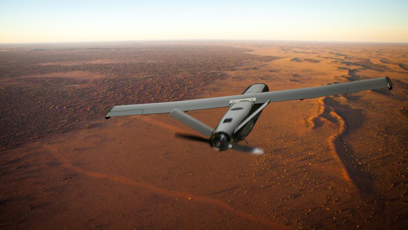 An OWL-B attack drone made by Innovaero.