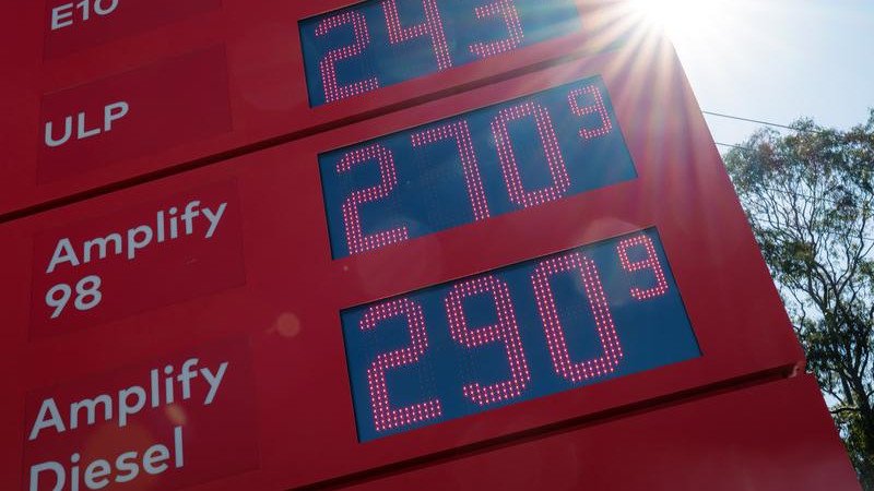 Petrol and diesel prices have shot up as the conflict in the Middle East worsens. (George Chan/AAP PHOTOS)