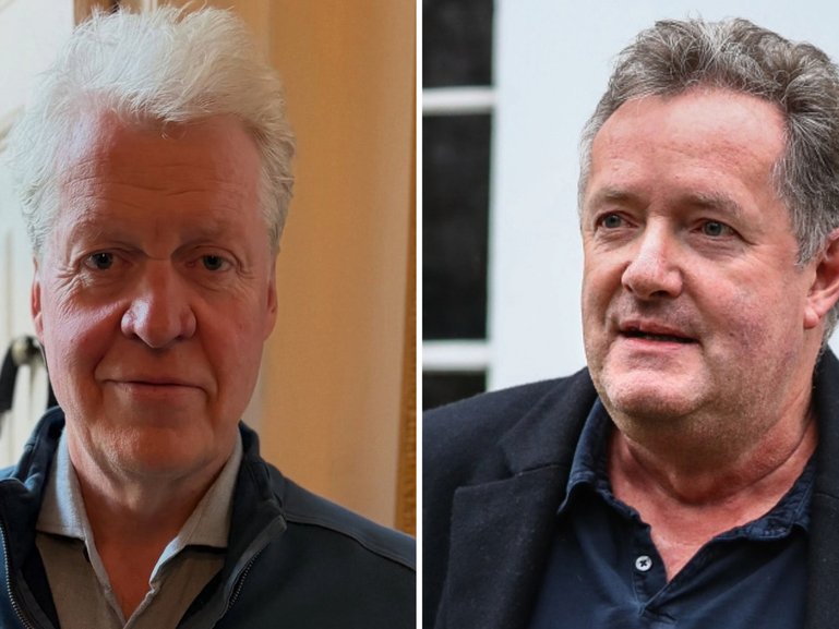 Earl Spencer apologies to Piers Morgan.