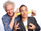 Terry Denton, left, and Andy Griffiths.