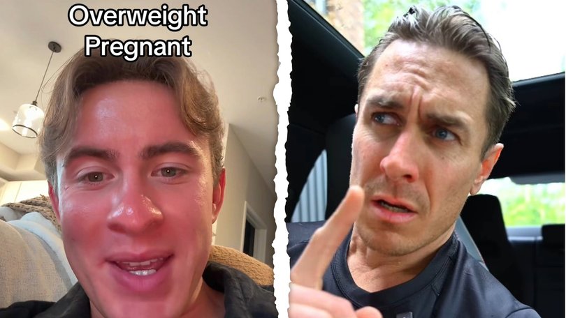 The two fitness influencers had polorising views on women and pregnancy weight.