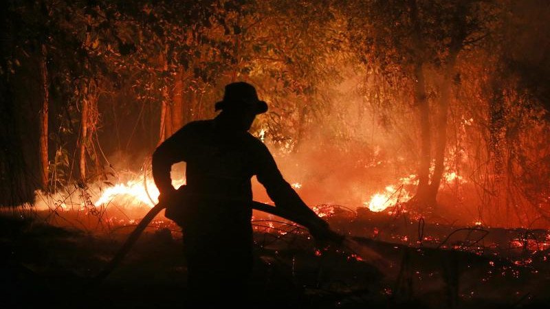 The unusually strong El Nino event is occurring on a planet already warmed by climate change. (AP PHOTO)