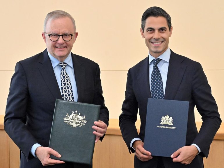 Prime Minister Anthony Albanese and Dutch counterpart Rob Jetten say economic ties will get a boost. 