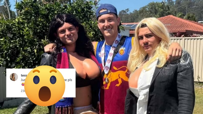 Tess Crosley has weighed in on an online stunt mocking the Neale affair saga.