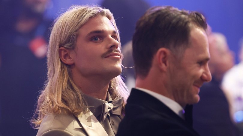 Bailey Smith arrived late to Brownlow night and then left early.
