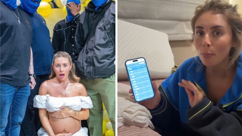 Bonnie Blue claims to have finally named her alleged baby.