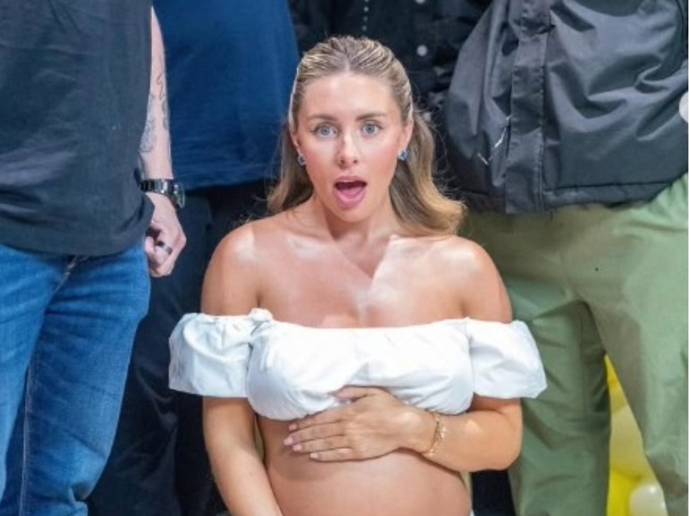 Bonnie Blue claims to have finally named her alleged baby.