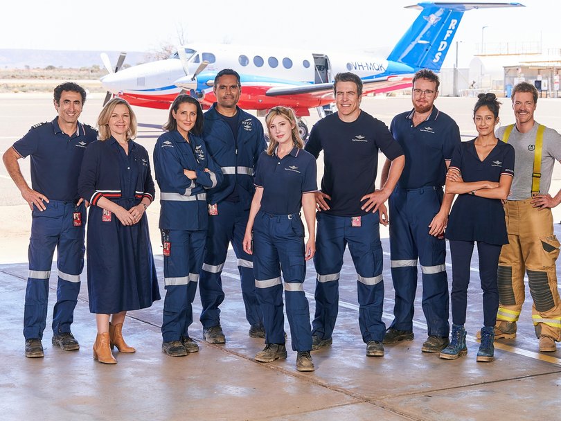 The cast of RFDS.