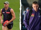 Brennan Cox and Oscar McDonald were vying for the same spot in Fremantle's grand final team.