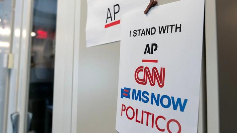 CNN, MS NOW and Politico sued over their ban, saying it violated their free-speech rights.
