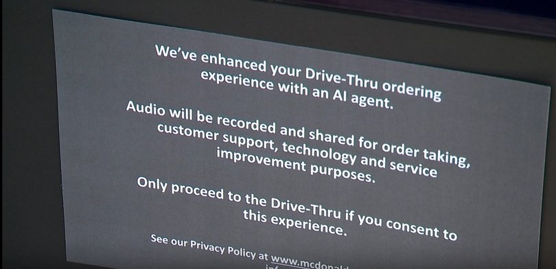 McDonald’s says it isn’t about taking jobs.