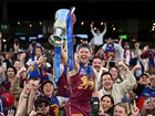 LachieNeale's soap opera of a year with the Lions started brilliantly with his grand final triumph. (James Ross/AAP PHOTOS)