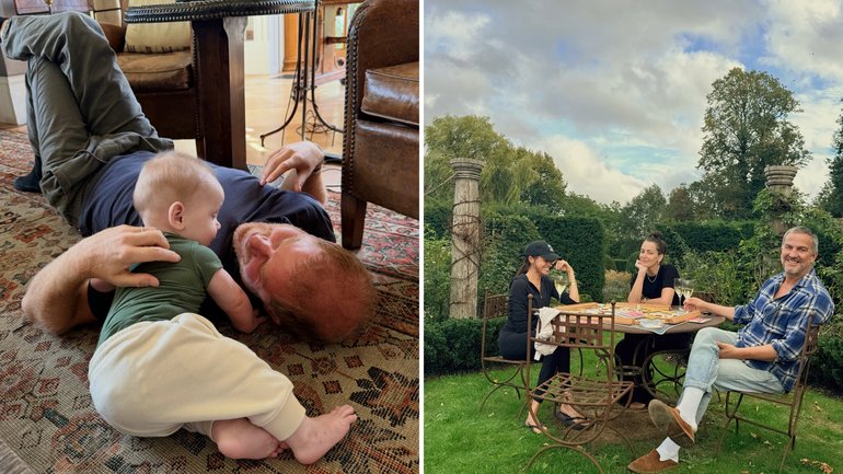Meghan's 'bestie' shared pics of her visit to the Duke and Duchess' new UK home.