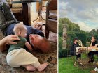 Meghan's 'bestie' shared pics of her visit to the Duke and Duchess' new UK home.