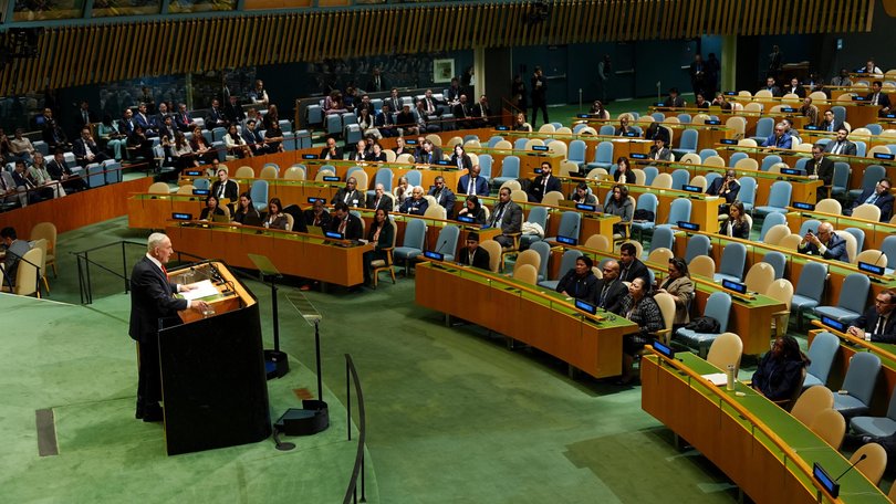The theme of the 81st session of the United Nations General Assembly is "Restoring trust, managing transformation: A United Nations that delivers for all."