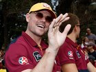 Lachie Neale during the grand final parade.