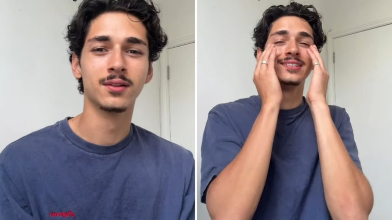 A painfully accurate impression of a certain type of male flirting has gone viral.