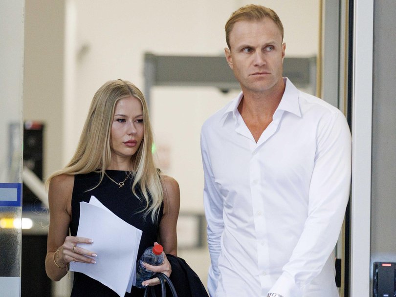 Witness Georgia Cook said she ‘froze’ at Mr Lamarre-Condon’s question. Picture: NewsWire / Nikki Short