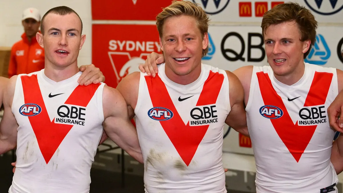 Sydneys’ Nick Blakey, Riley Bice, Isaac Heeney, James Jordon, Chad Warner eligible for Swans’ best and fairest