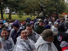 The scene at the MCG on grand final day.