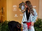 Marcus and Neila Bontempelli together at the Brownlow Medal on Monday night. 