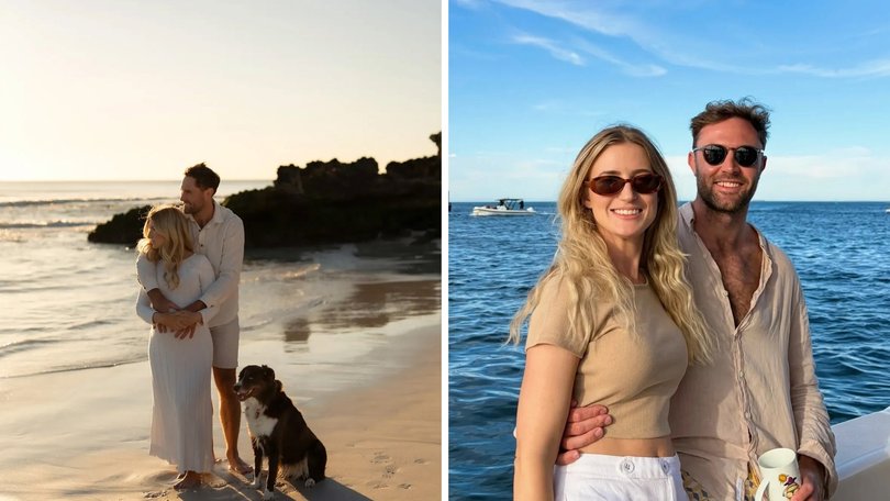 Mark Hutchings' partner Hannah died suddenly after giving birth