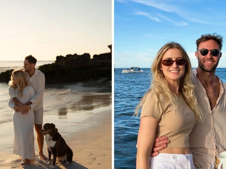 Mark Hutchings' partner Hannah died suddenly after giving birth