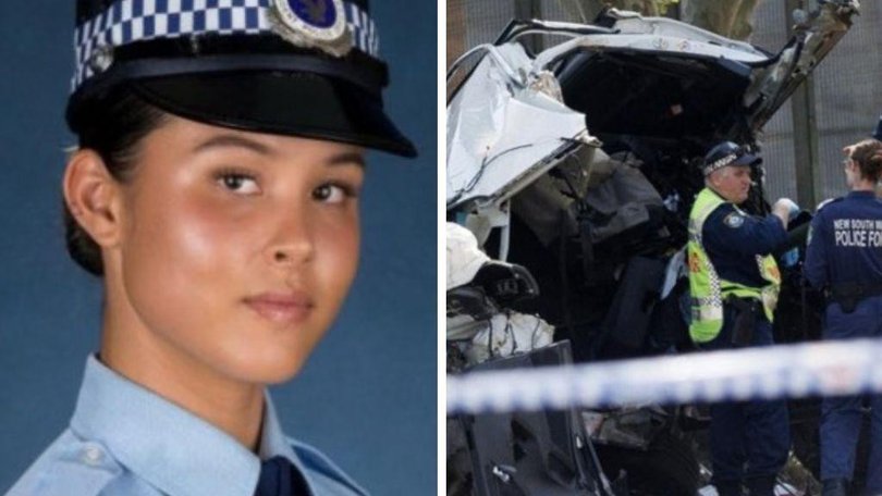 Charges have not been ruled out after a NSW police car crashed into a tree, ripping the vehicle in half and killing a young officer.
