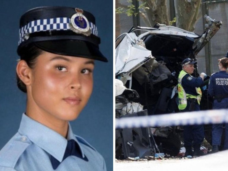 Charges have not been ruled out after a NSW police car crashed into a tree, ripping the vehicle in half and killing a young officer.