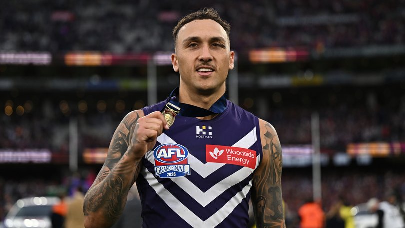 Shai Bolton with his Norm Smith.