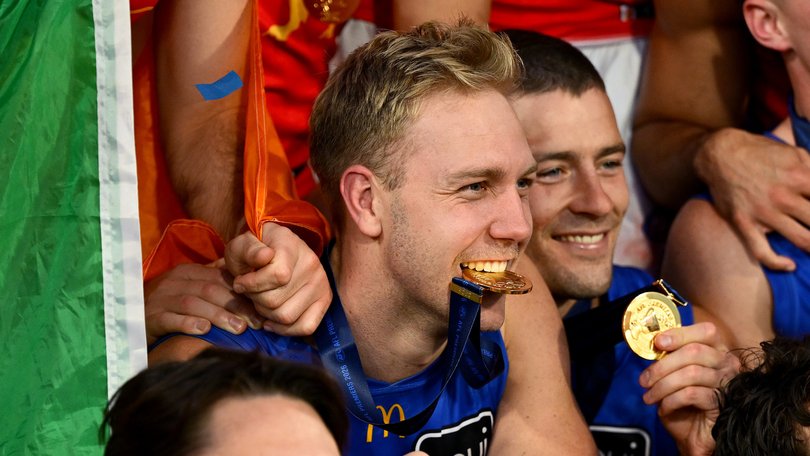 Oscar Allen loving life at Lions after winning a flag.