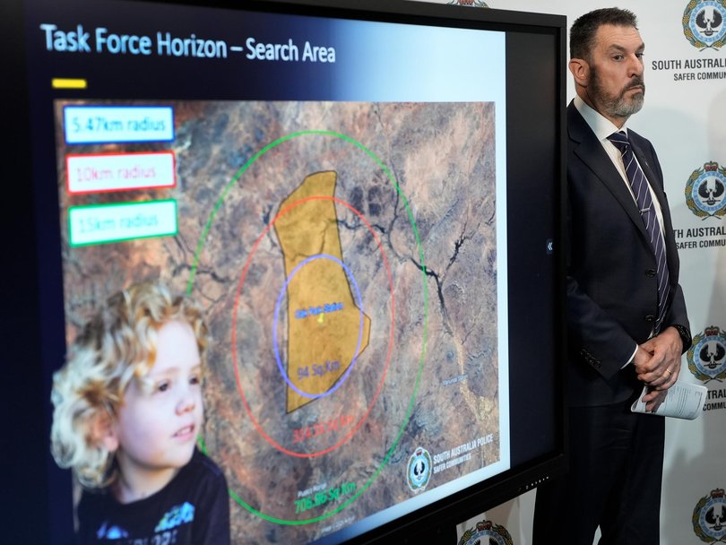 Major Crime Investigation Branch officer-in-charge Detective Superintendent Darren Fielke. Picture: NewsWire / Dean Martin