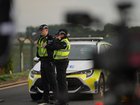 A major terrorism investigation is under way after five men in vans were stopped near RAF Fairford. (AP PHOTO)