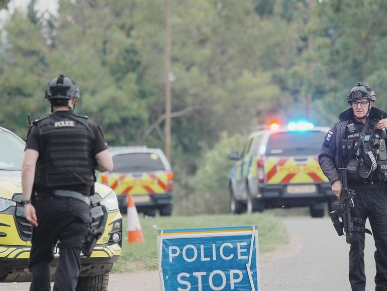 A tip off from a local farmer has helped foil an alleged plan to attack a US air base in the UK. 