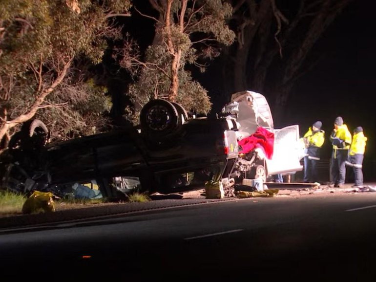 Three people have died following a crash on Victoria’s Western Highway, near Ledcourt on Sunday night.