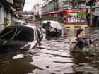It comes as the capital city of Thailand was declared a ‘flood disaster’ after 300mm of rain pounded the country.