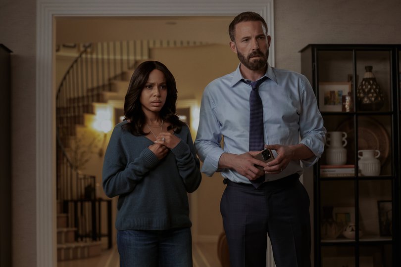 Kerry Washington and Ben Affleck in Animals.