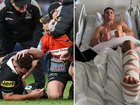 Nathan Cleary has released an update from his hospital bed. 