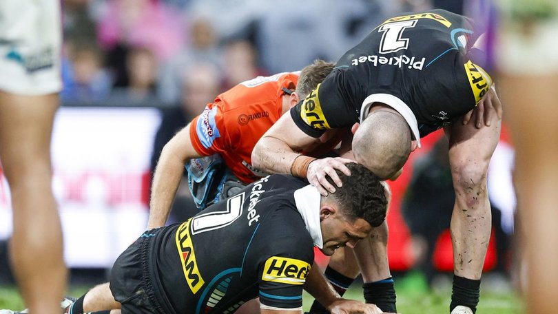Nathan Cleary has had the first surgery on his ankle injury and will miss the Dally M awards night. 