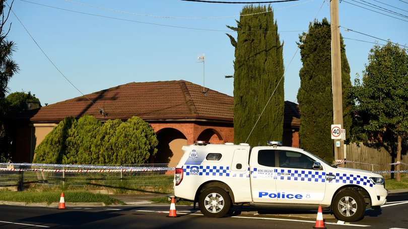 Mr Tan’s body was found after firefighters entered the home in Deer Park. Picture: Andrew Henshaw